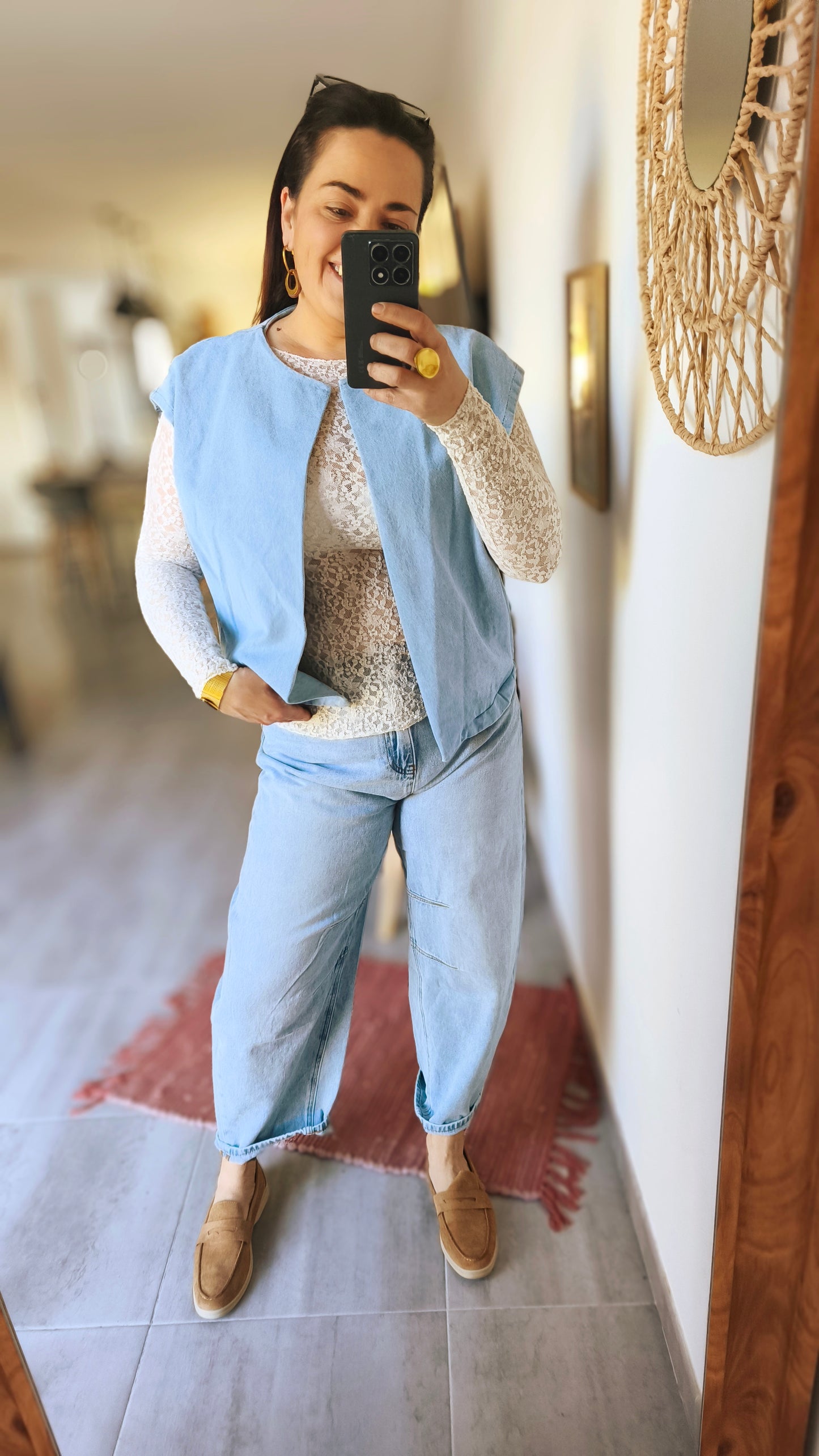 The "Sofia" Barrel Jean
