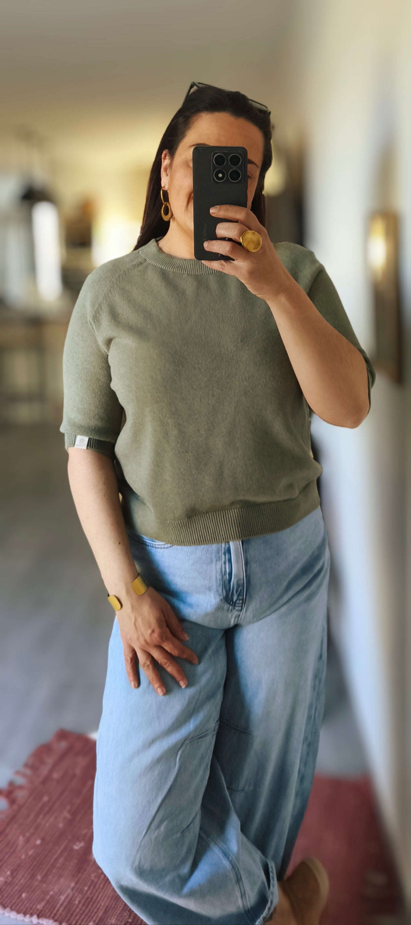 Le pull manches 7/8 "Zoé"