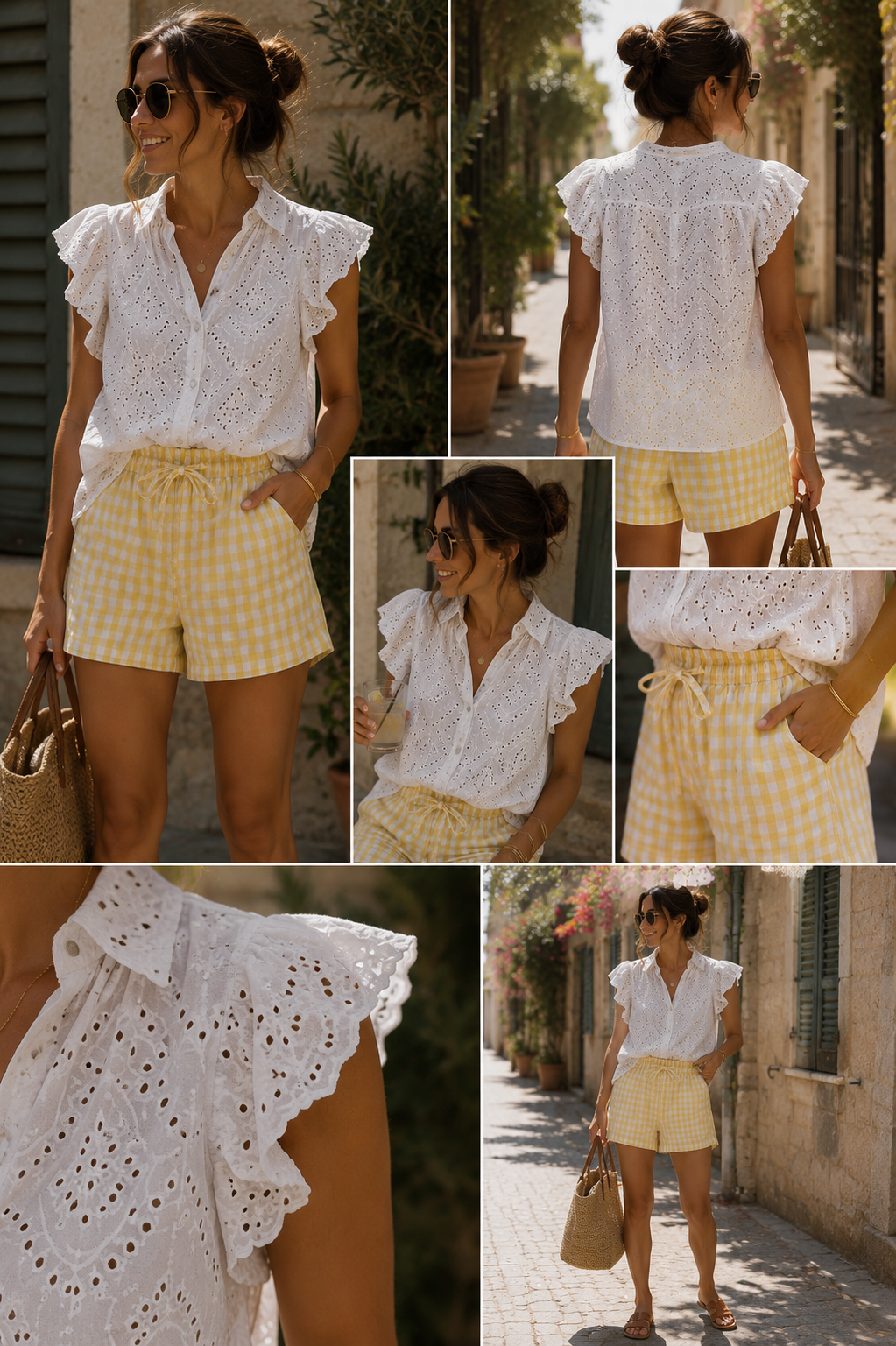 Die Shorts „Vichy“