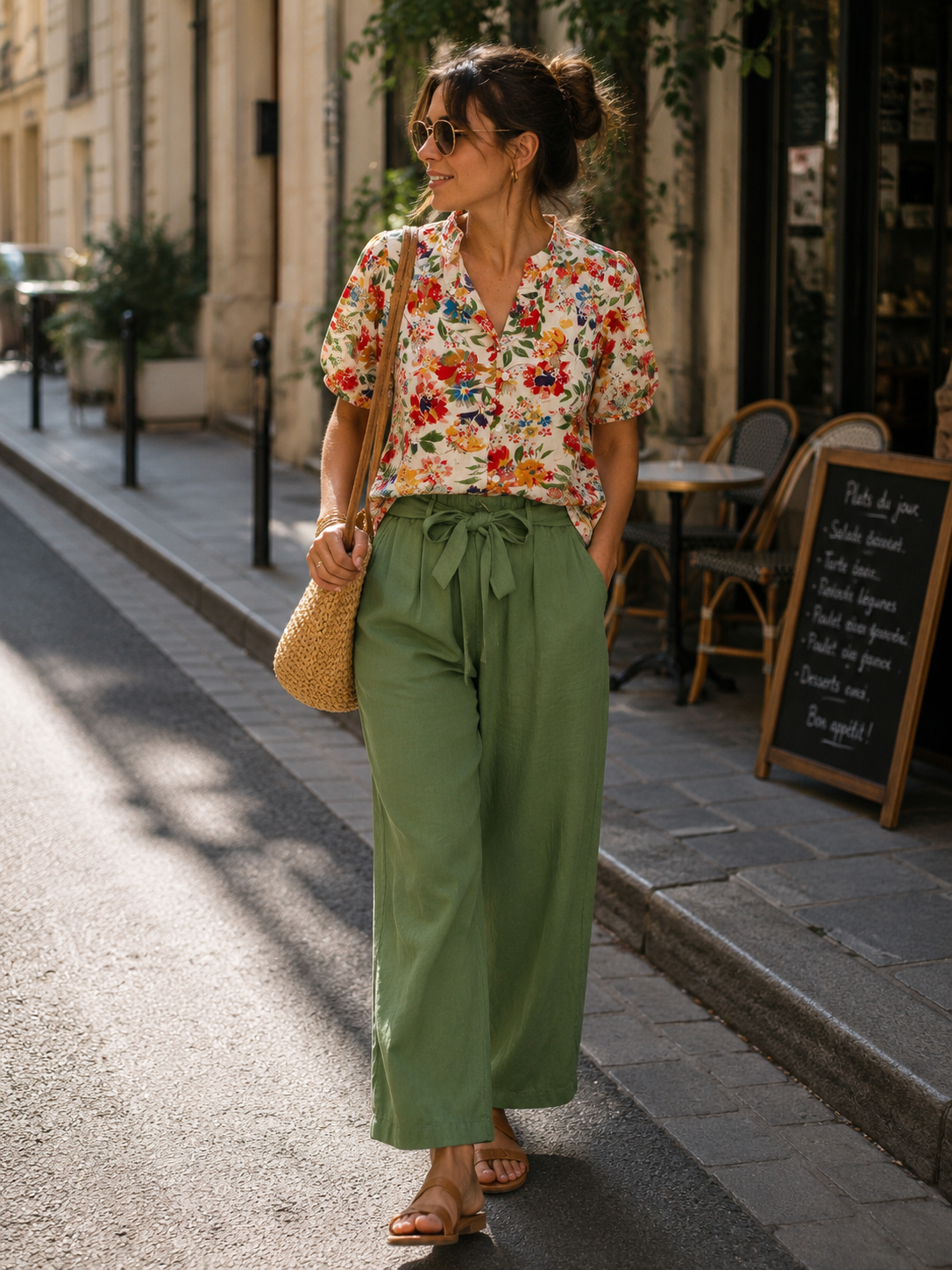 Die Bluse „Flora“