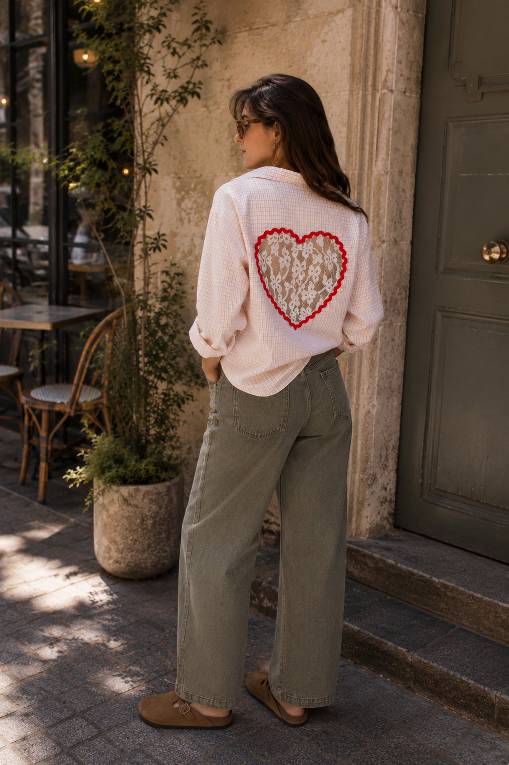La chemise à carreaux "Lison"