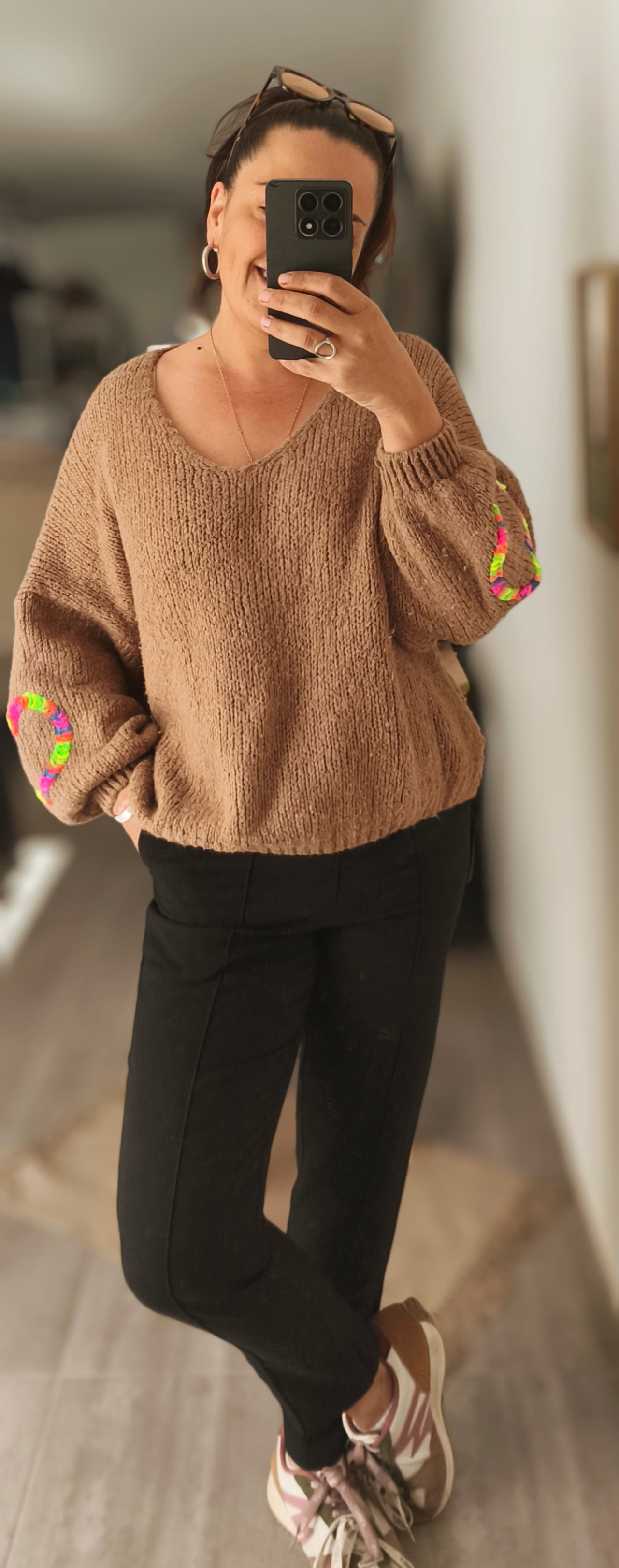 Le pull "Jude" Camel