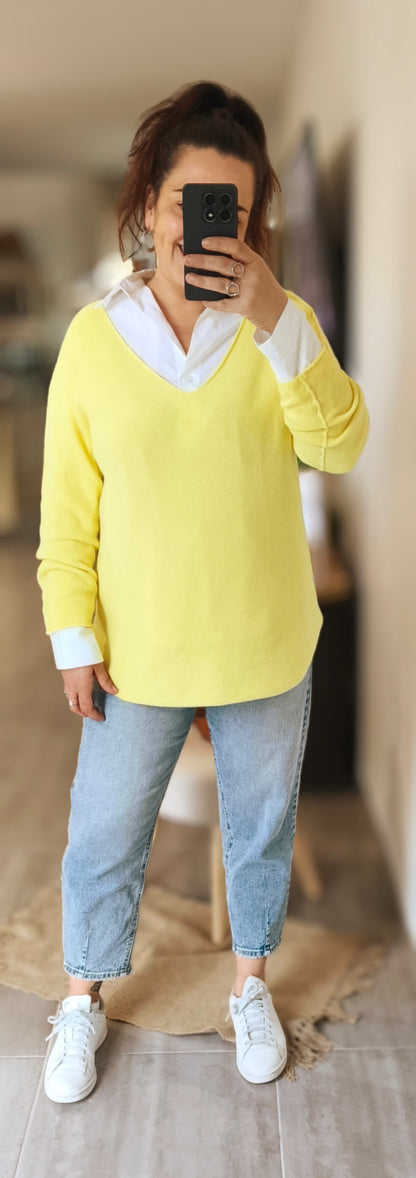 Le pull Maxi "Yellow"