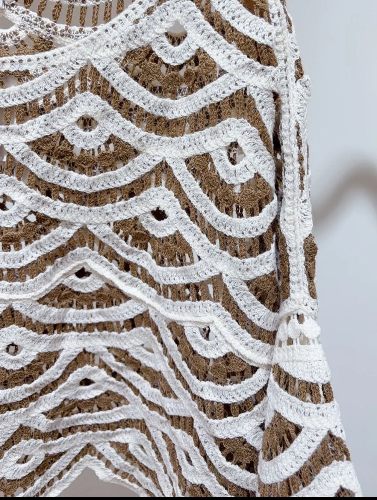 Top Séville – Crochet Ajouré Oversize