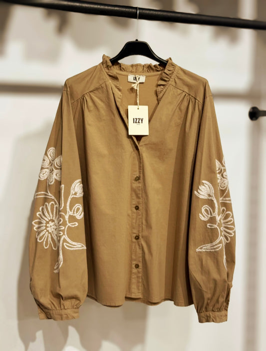 La blouse brodée "Brooke"