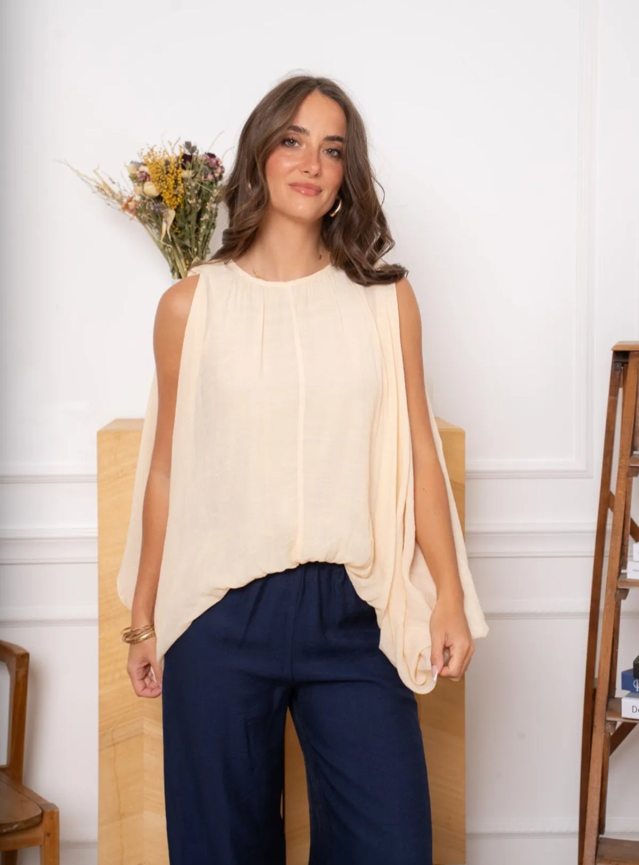 Alix- La blouse fluide
