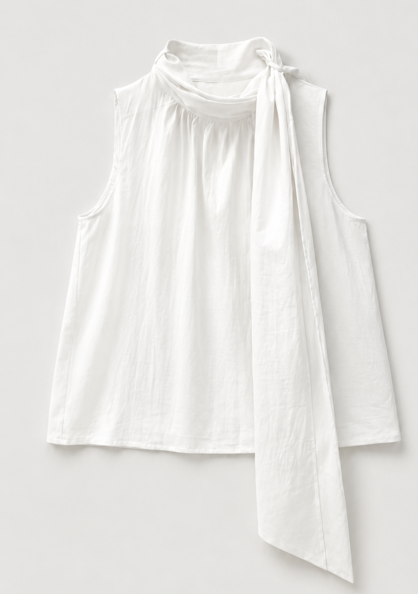 Top Scarlett – Col Foulard Noué