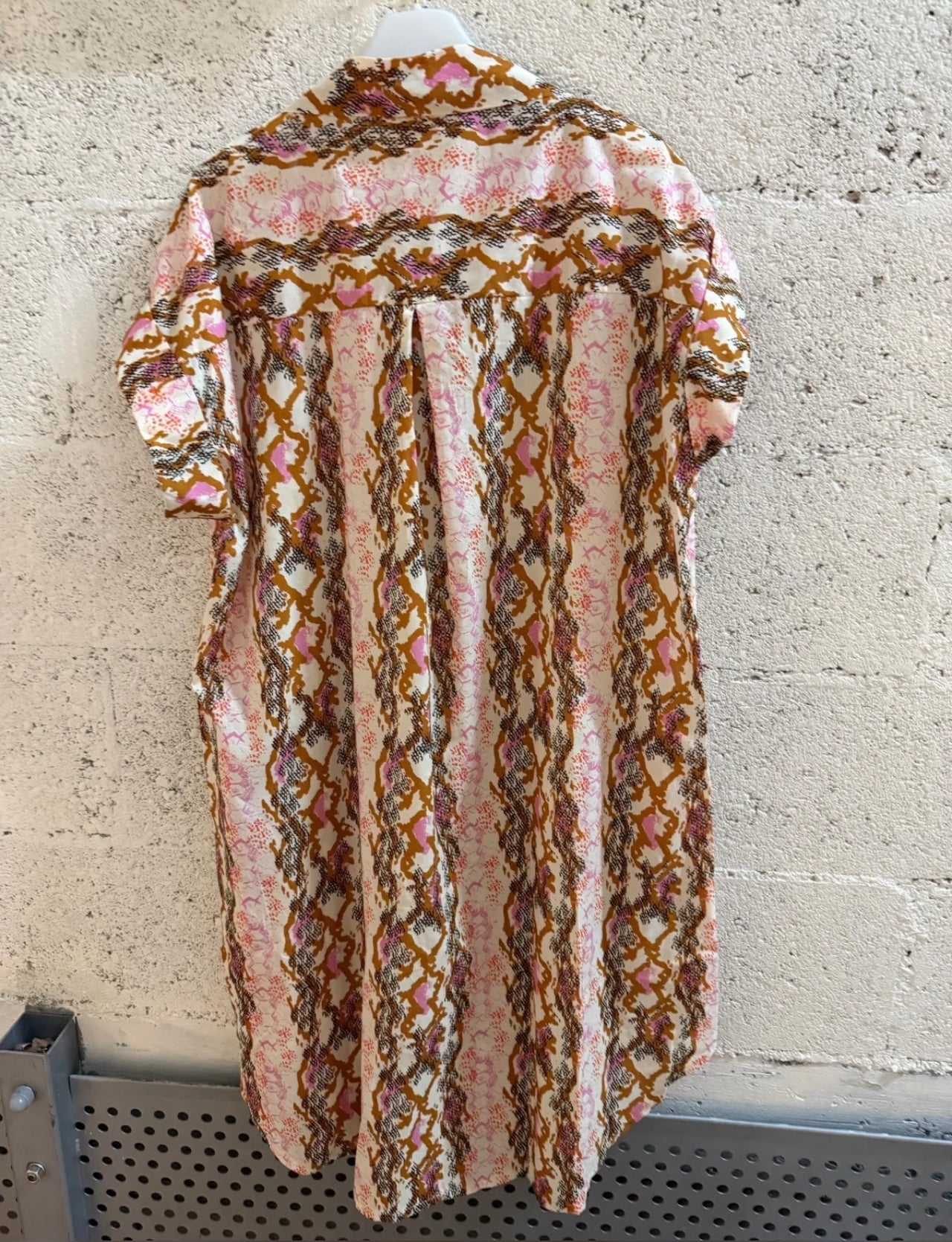Odalys – Robe Chemise Imprimée Python
