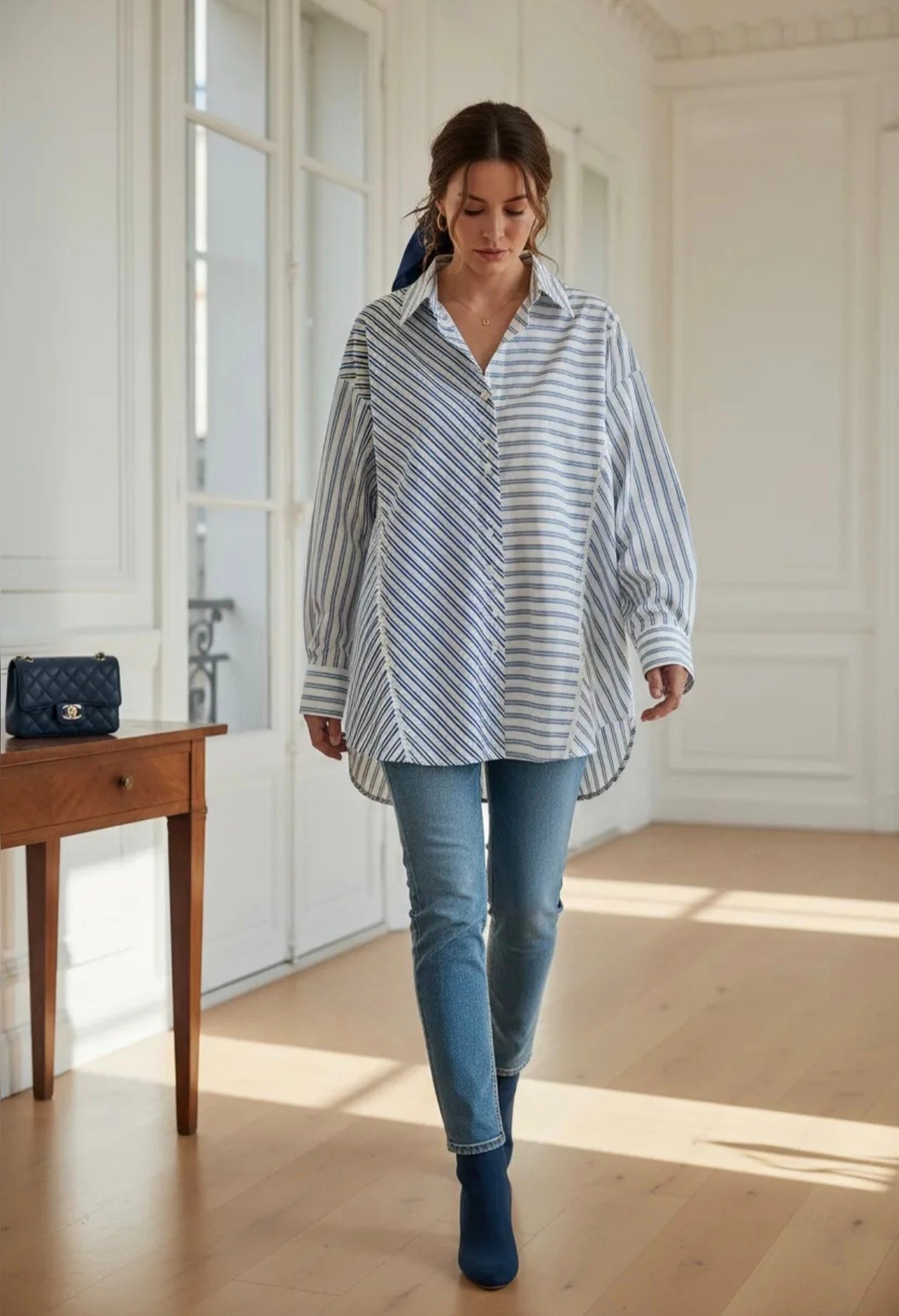 SOLDES -25% - La chemise "Louise" fibre de bambou