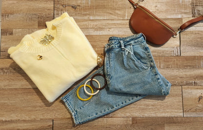 Le jean coupe boyfriend "Lia"