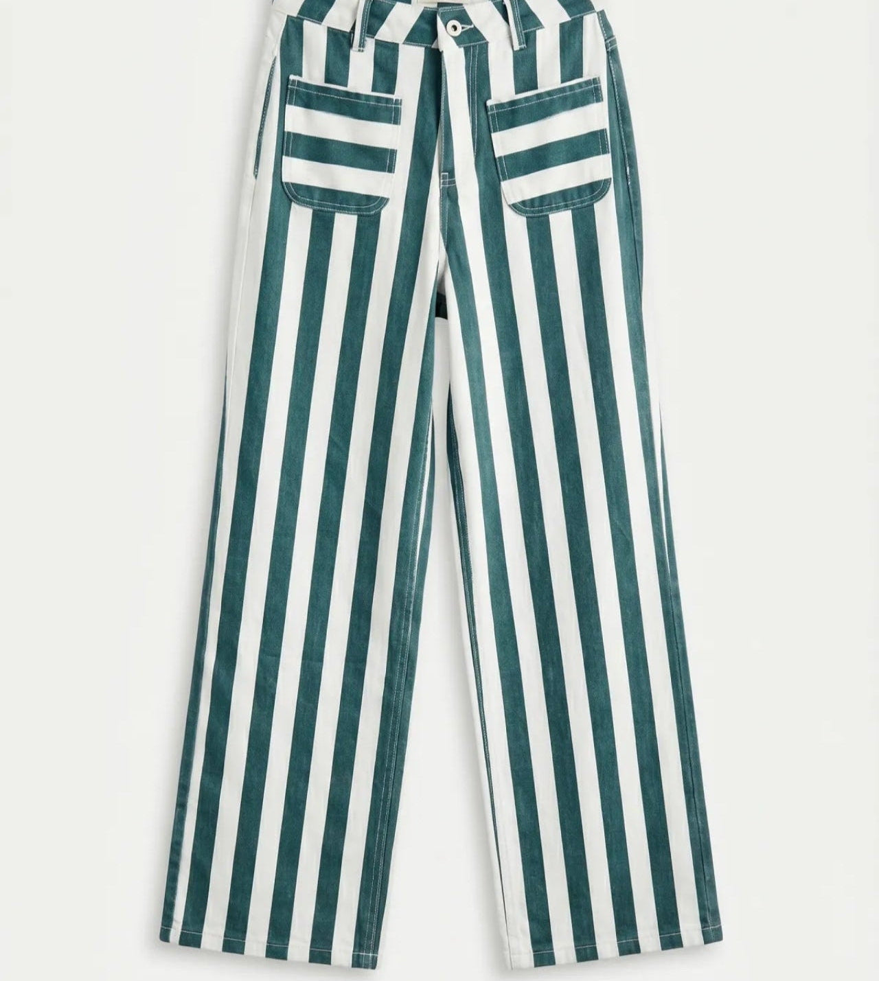 Pantalon Marina – Rayures Larges Wide Leg