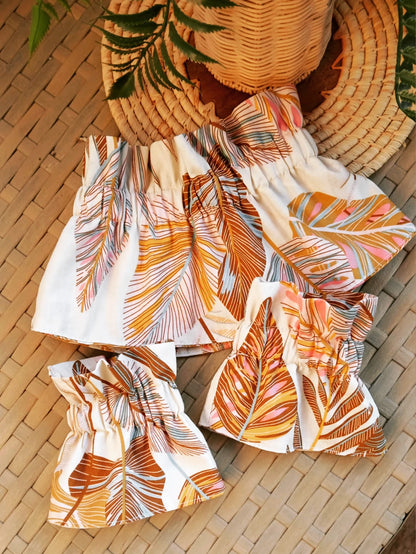 Hand Made♻️ la parure Collerette et Manchettes "Sam"