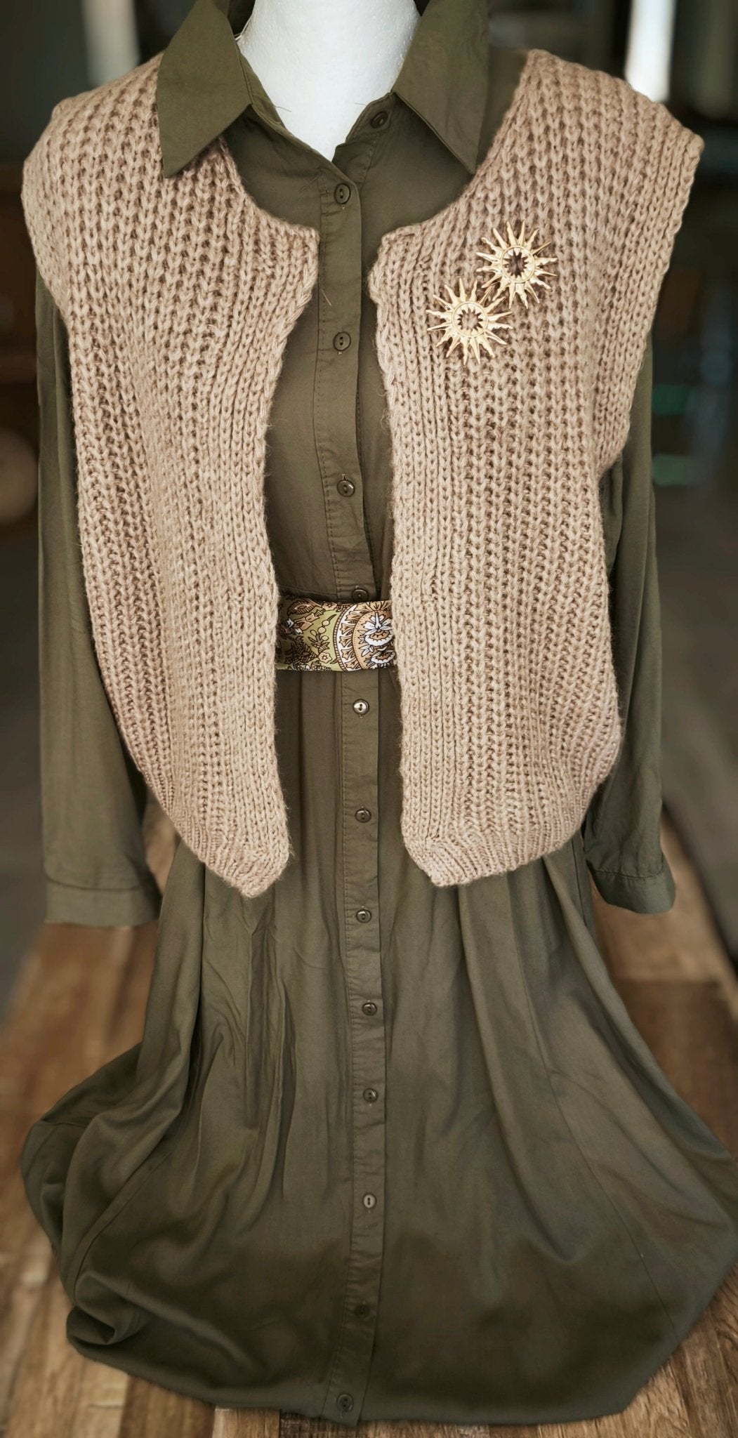 Robe Chemise "Lola" - Lucienne & Marie