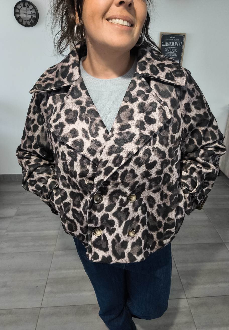 Veste "Léo" grise - Lucienne & Marie